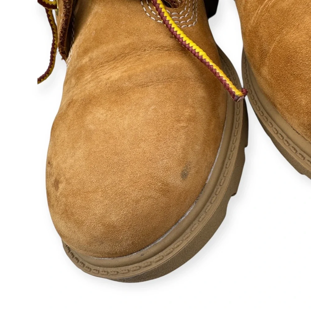 Timberland Youth 2 Wheat Nubuck Leather Ankle‎ Boots Kids Casual Waterproof